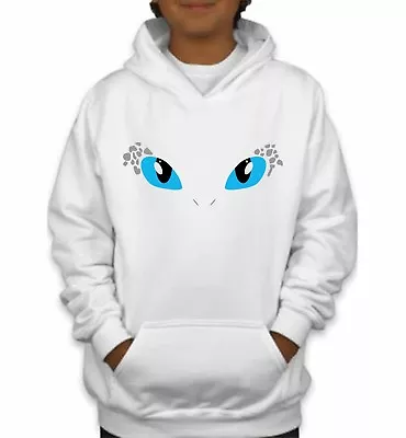 Buy HOW TO TRAIN YOUR DRAGON Inspired LIGHT FURY HOODIE • 23.99£