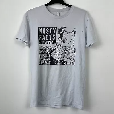 Buy Nasty Facts Drive My Car Rare Band T-Shirt M • 5£