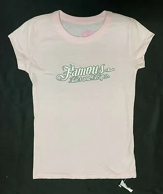 Buy Famous Stars & Straps Ladies Top Tshirt Pink  5 • 19.99£