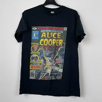 Buy Alice Cooper From The Inside Marvel Comics Rare Band T-Shirt M • 5£