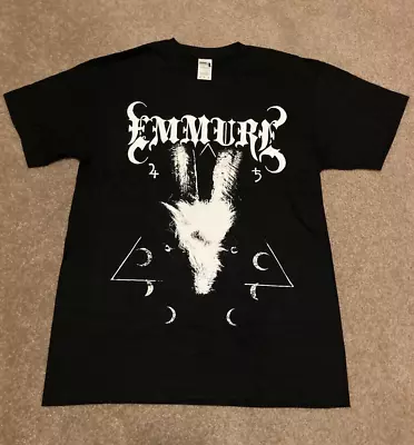 Buy NEW Emmure Black Band T-Shirt Goat Head Hardcore Metalcore Deathcore Vinyl CD • 19.28£