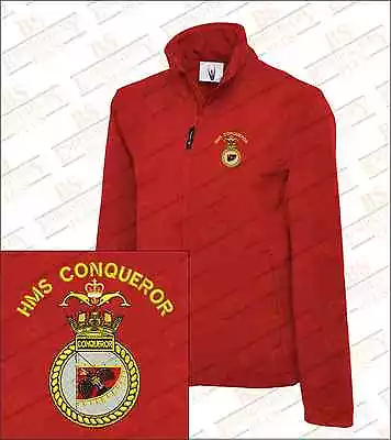 Buy HMS CONQUEROR Embroidered Soft Shell Jacket • 50£