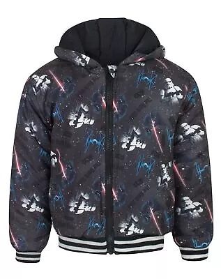 Buy Star Wars Grey Long Sleeve Zip Jacket (Boys) • 22.99£
