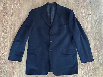 Buy M&S Collection (XL) Chenille Blazer Jacket (Black) Chest 44 In. BNWOT RRP £79 • 29.99£