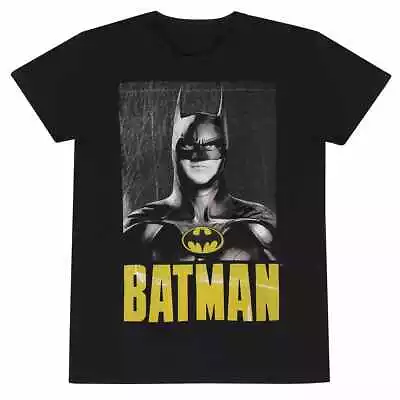 Buy The Flash Movie - Keaton Batman Unisex Black T-Shirt (Black) • 15.49£