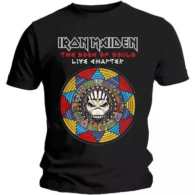 Buy Iron Maiden 'The Book Of Souls - Live Chapter' T Shirt - NEW • 15.49£