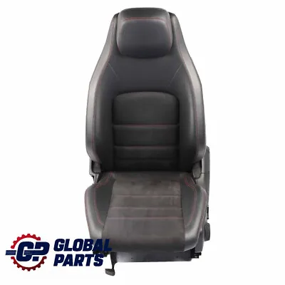 Buy Front Seat Mercedes C204 AMG Pack Leather Cloth Black Electric Left N/S Red Seam • 379.99£