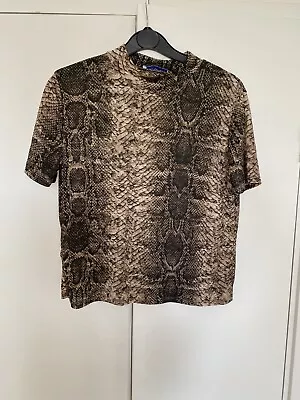 Buy Zara Snake Print Shirt • 9£