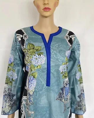 Buy Pakistani/Indian Top/ Kurti / Shirt Stitched Ready To Wear. SALE • 14£