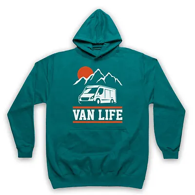 Buy Van Life Camper Van Living Off Grid Stealth Home Living Unisex Adults Hoodie • 27.99£