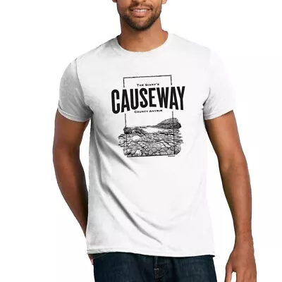 Buy The Giant's Causeway T-shirt County Antrim Hand Printed In The UK • 14.99£