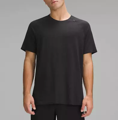 Buy Lululemon Slim Fit Metal Vent Tech Short-Sleeve Shirt In Graphite Grey/Black [M] • 39.99£