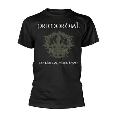 Buy PRIMORDIAL - TO THE NAMELESS DEAD BLACK T-Shirt, Front & Back Print Small • 20.09£