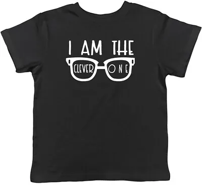Buy I Am The Clever One Childrens Kids T-Shirt Boys Girls • 5.99£