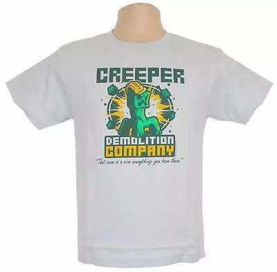 Buy Minecraft T-shirt Mens Creeper Demolition • 20£
