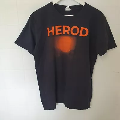 Buy Herod Band Tee L T-Shirt Music Merch Rock Hardcore Heavy Metal Thrash Black • 28.46£