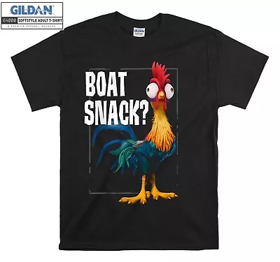 Buy Disney Moana Hei He Boat Snack T-shirt Gift Hoodie T Shirt Men Women Unisex 6774 • 11.95£