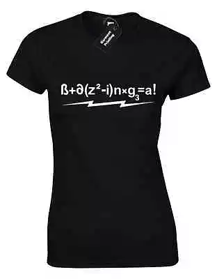 Buy Bazinga Formula Ladies T Shirt Big Bang Theory Sheldon Cooper Gamer Gaming Geek • 7.99£