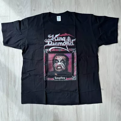 Buy KING DIAMOND T-shirt 90s Style Metal Official XXL NO Vintage CONSPIRACY 2XL 2 Xl • 14.99£