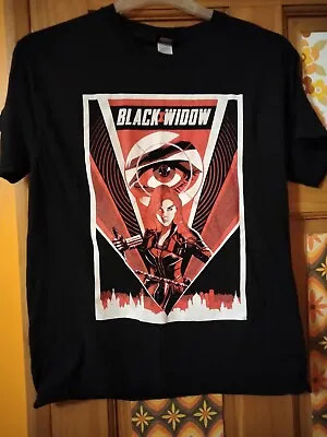 Buy Unisex T Shirt,Marvel Black Widow Size M • 8£