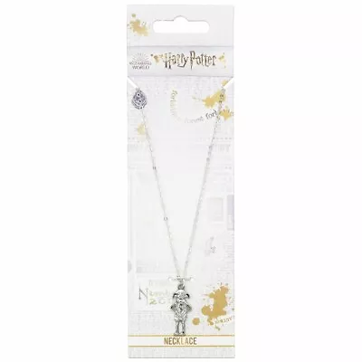 Buy Harry Potter Silver Plated Dobby House Elf Necklace Birthday Official Product • 14.99£