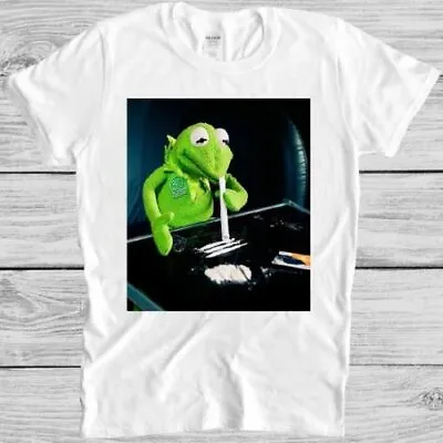 Buy Frog Cocaine T Shirt Muppet Drug Hipster Funny Narcos Gift Retro Unisex Tee 2465 • 6.70£
