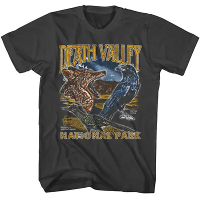 Buy United States Death Valley National Park Coyote Road Runner Crow Men's T Shirt • 38.94£