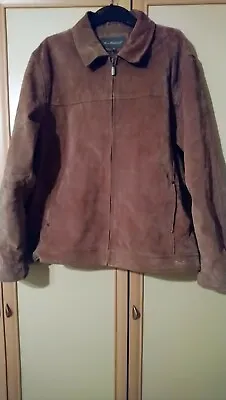 Buy Mens Real Leather Jacket Light Brown Size Xl By Ben Sherman  • 25£