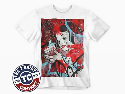 Buy Snow White Graffiti T-Shirt Movie TV Film Classic Retro Tee Funny Cool 80s 90s • 5.99£