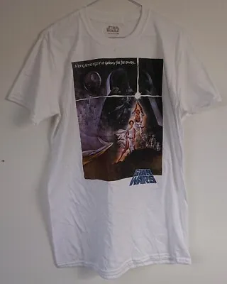 Buy Star Wars Death Star Luke Leia T Shirt • 8.99£