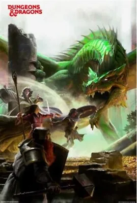 Buy Impact Merch. Poster: Dungeons & Dragons - Attack 610mm X 915mm #118 • 2.05£