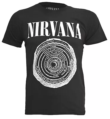 Buy Nirvana T Shirt Official Vestibule Band Logo Kurt Cobain Grunge Bleach Album New • 15.75£