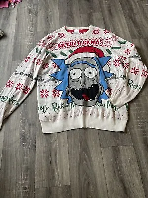 Buy Rick And Morty Christmas Jumper Xl • 10£