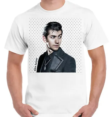 Buy Alex Turner ARCTIC MONKEY T Shirts Short Sleeve Tee Mens Women Kids T-shirt • 9.49£