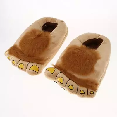 Buy  Big Feet Slippers Monster Plush Shoes Warm Indoor Slippers Adult • 11.24£