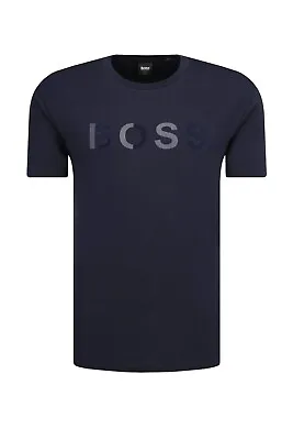 Buy Hugo Boss BOSS Men's Regular Fit Tiburt 148 T-Shirt In Navy Blue Size XXL • 49.99£