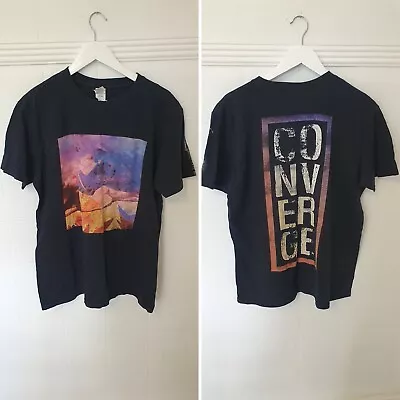 Buy Converge Front&Back Graphic T-Shirt L Art Music Band Merch Hardcore Punk Metal • 22.13£