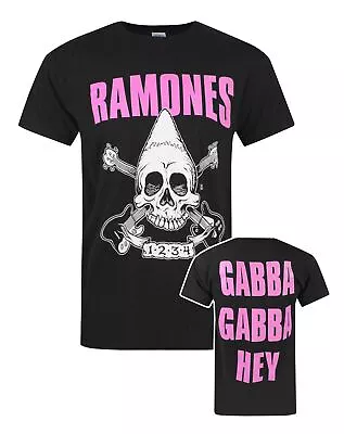 Buy Ramones Black Short Sleeved T-Shirt (Mens) • 14.99£