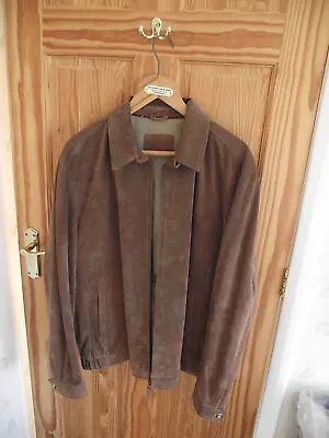 Buy Gents Brown  Suede Jacket - Size Xl • 15£