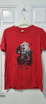 Buy Boys Red Bloodhound Apex Legends T-Shirt Top Age 12 Size Small Mint Condition • 3£