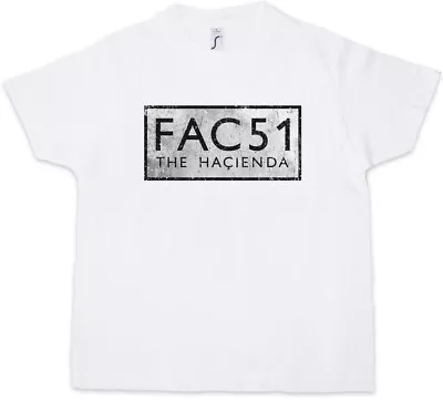 Buy FAC 51 THE HACIENDA II Kids Boys T-Shirt Fac51 Club Factory Records New Order • 16.99£