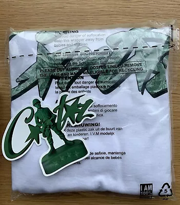 Buy Corteiz Green Money On My Mind Tee - White (With Proof Of Receipts) • 54.99£