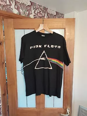 Buy Pink Floyd Dark Side Of The Moon T Shirt Size Large Pre-owned Good • 12£