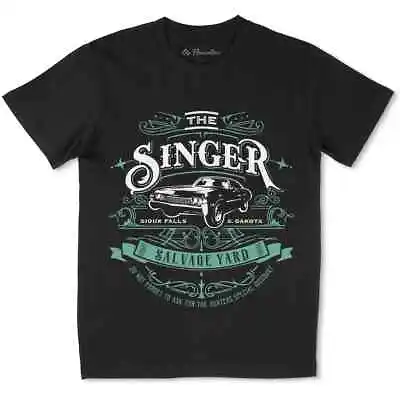 Buy Singer Salvage Yard T-Shirt Horror Auto Winchester Vampire Pentagram Occult D210 • 9.99£