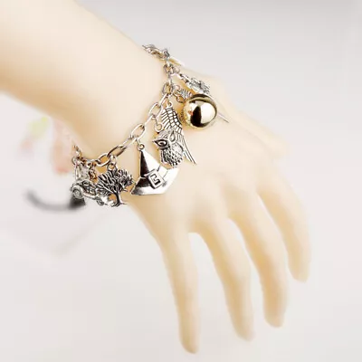 Buy Vintage Harry Potter Bracelets Wristbands Unisex Jewellery Metal • 9.46£