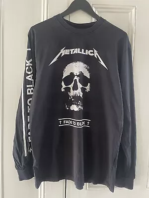 Buy Metallica X Selfridges Exclusive Fade To Black Long Sleeve T-shirt • 40£