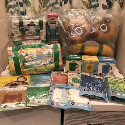 Buy Animal Crossing Goods Lot Set 17 Ichiban Kuji Pouch Mug Towel Tissuecover • 262.15£