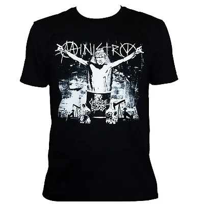 Buy Ministry Industrial Metal Rock Rio Grande Music T Shirt Black Unisex Mens • 14.25£