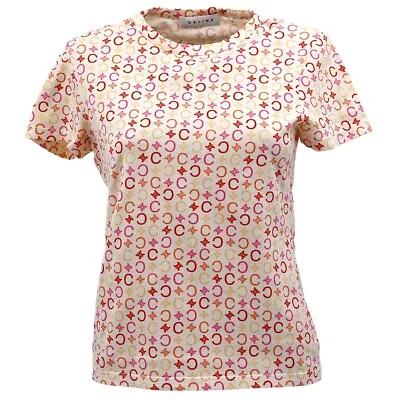 Buy Celine C Macadam T-shirt Pink 89947 • 270.85£