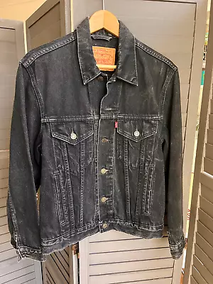 Buy Levi's Womens Vintage Denim Jacket - Black • 44.99£